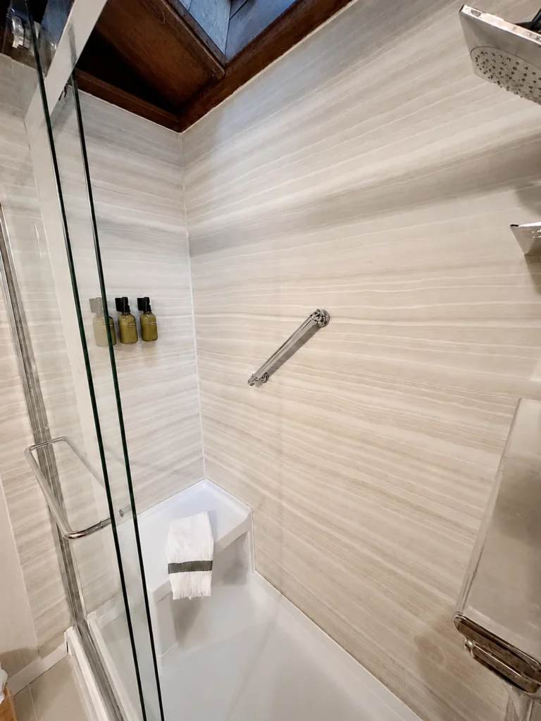 Veronica – Master Shower – AI color edit